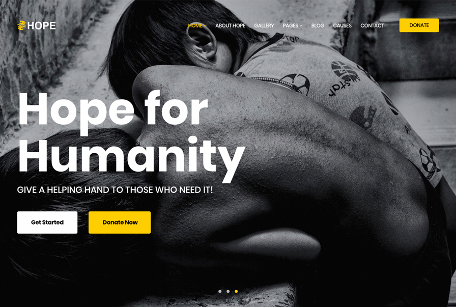 charity website design in toronto